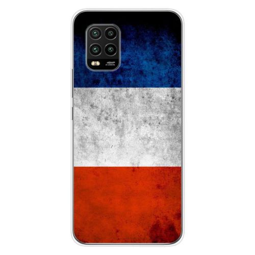 Coque En Silicone - Compatible Xiaomi Mi 10 Lite - Design Drapeau France