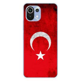 Coque En Silicone - Compatible Xiaomi Mi 11 - Design Drapeau Turquie