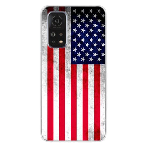 Coque En Silicone - Compatible Xiaomi Mi 10t, Xiaomi Mi 10t Pro - Design Drapeau Usa