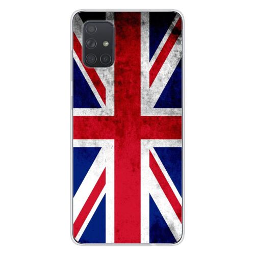 Coque En Silicone - Compatible Samsung Galaxy A51 - Design Drapeau Angleterre