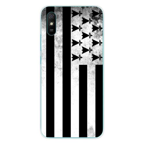 Coque En Silicone - Compatible Xiaomi Redmi 9a, Xiaomi Redmi 9at, Xiaomi Redmi 9i - Design Drapeau Bretagne