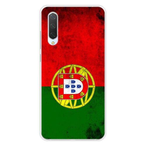 Coque En Silicone - Compatible Xiaomi Mi 9 Lite - Design Drapeau Portugal