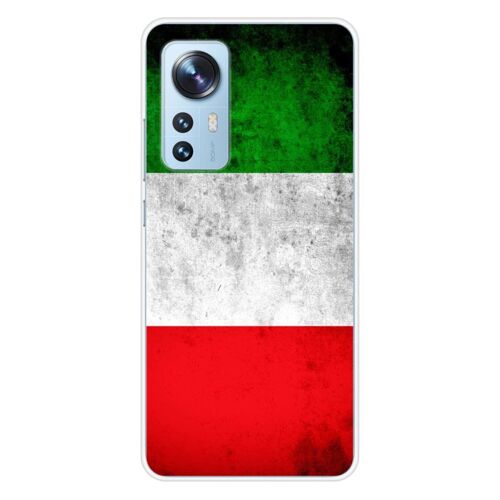 Coque En Silicone - Compatible Xiaomi Mi 12, Xiaomi Mi 12x - Design Drapeau Italie