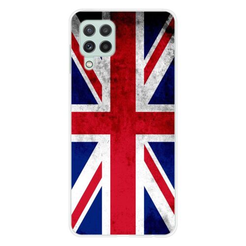 Coque En Silicone - Compatible Samsung Galaxy A22 4g - Design Drapeau Angleterre