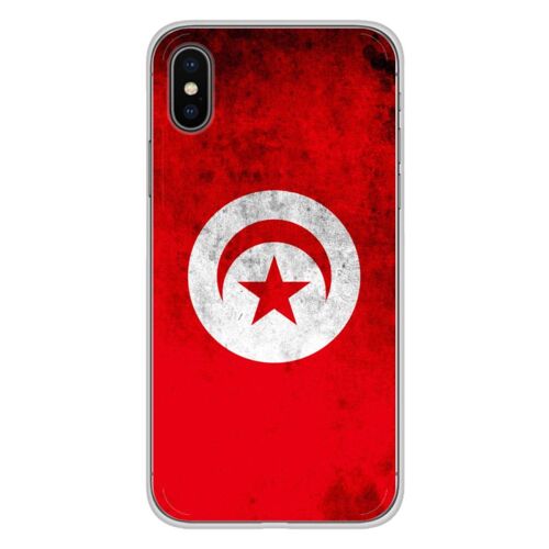 Coque En Silicone - Compatible Apple Iphone X, Apple Iphone Xs - Design Drapeau Tunisie