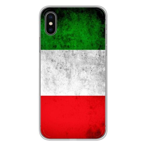Coque En Silicone - Compatible Apple Iphone X, Apple Iphone Xs - Design Drapeau Italie