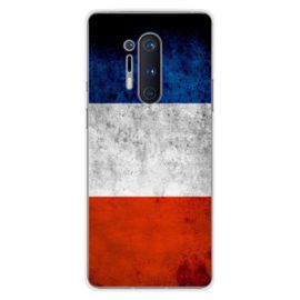 Coque En Silicone - Compatible Oneplus 8 Pro - Design Drapeau France