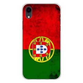 Coque En Silicone - Compatible Apple Iphone Xr - Design Drapeau Portugal