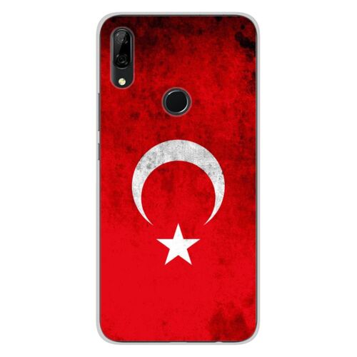 Coque En Silicone - Compatible Huawei P Smart Z - Design Drapeau Turquie