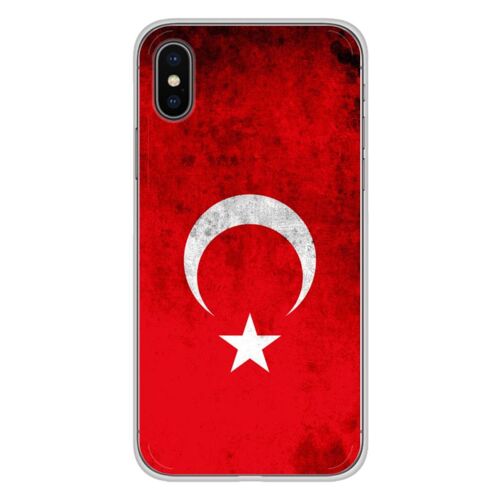 Coque En Silicone - Compatible Apple Iphone X, Apple Iphone Xs - Design Drapeau Turquie