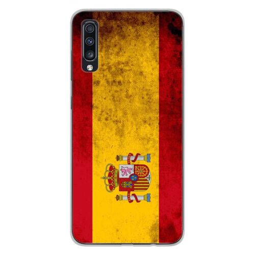 Coque En Silicone - Compatible Samsung Galaxy A50, Samsung Galaxy A50s - Design Drapeau Espagne