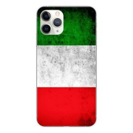 Coque En Silicone - Compatible Apple Iphone 11 Pro - Design Drapeau Italie