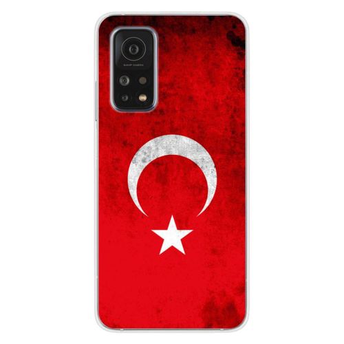 Coque En Silicone - Compatible Xiaomi Mi 10t, Xiaomi Mi 10t Pro - Design Drapeau Turquie