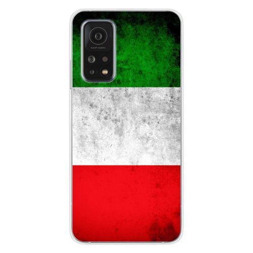 Coque En Silicone - Compatible Xiaomi Mi 10t, Xiaomi Mi 10t Pro - Design Drapeau Italie