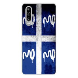 Coque En Silicone - Compatible Huawei P30 - Design Drapeau Martinique