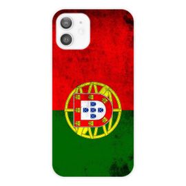 Coque En Silicone - Compatible Apple Iphone 12 - Design Drapeau Portugal