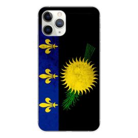 Coque En Silicone - Compatible Apple Iphone 11 Pro - Design Drapeau Guadeloupe