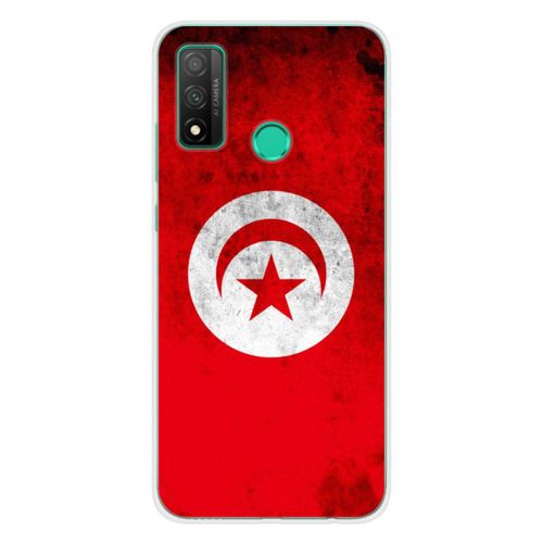 Coque En Silicone - Compatible Huawei P Smart 2020 - Design Drapeau Tunisie