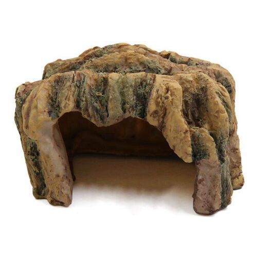 Xm Tortues Reptiles En Résine Ornement De Maison De Grotte Habitat Pour Aquarium