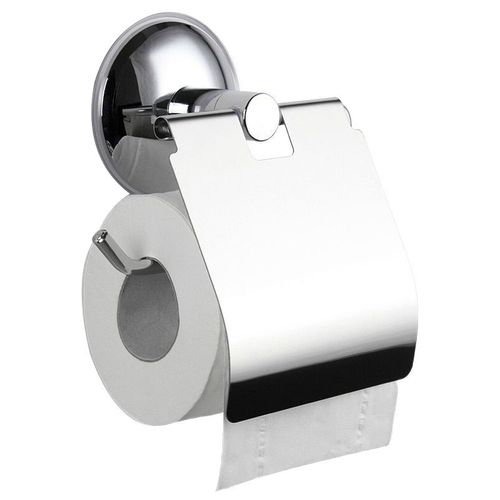 Support De Papier Hygiénique En Acier Inoxydable Support Mural D'aspiration Robuste Porte-Papier De Soie Porte-Rouleau Papier De Salle De Bain