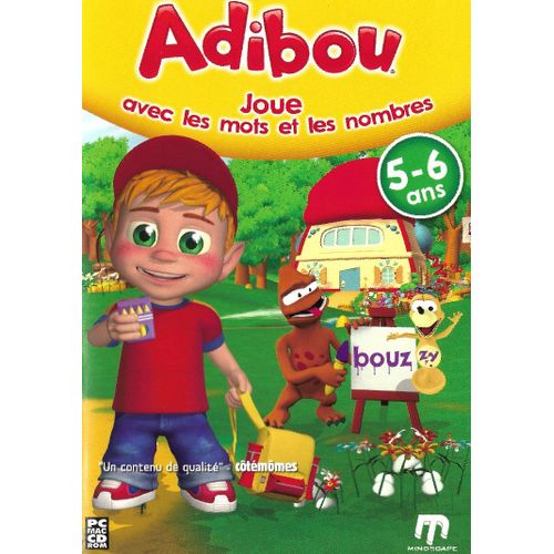 Adibbou - Joue Avec Les Mots Et Les Nombres 5-6 Ans Pc-Mac