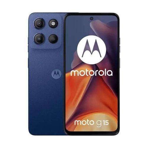 Motorola Moto G15 4G 8 Go/128 Go Bleu (Sea Blue) Double SIM