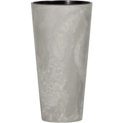 Pot De Fleurs 3,3l Avec Insert Tubus Slim Beton Dtus150b-422u Motif Béton