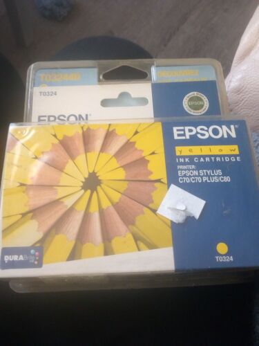 Epson - Jaune - original - cartouche d'encre - pour Stylus C70, C70 Plus, C80, C80N, C80WN