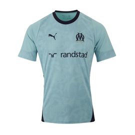 Maillot De Football Puma Om Training Jersey Bleu Ciel L