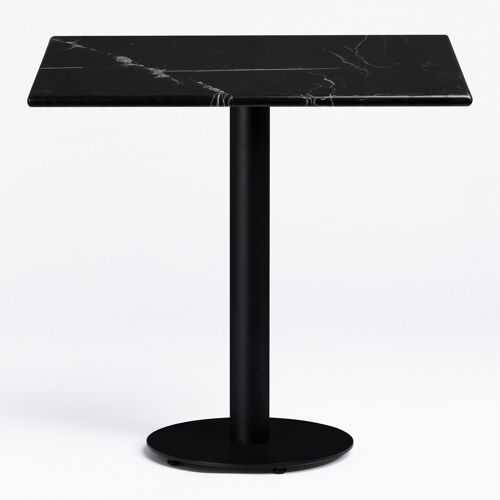 Table De Bar Carrée En Marbre Chack 60 Cm