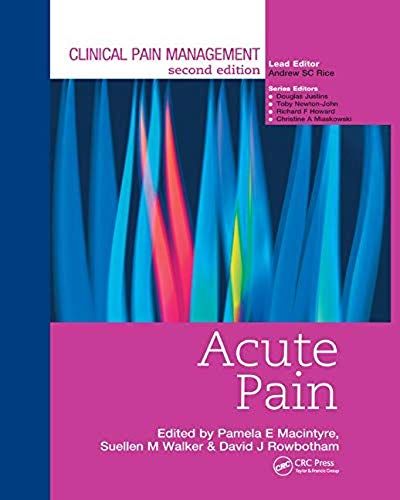 Clinical Pain Management
