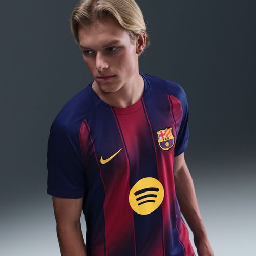 Maillot De Foot Replica Nike Dri-Fit Fc Barcelona 2025/26 Stadium Domicile Pour Homme - Bleu