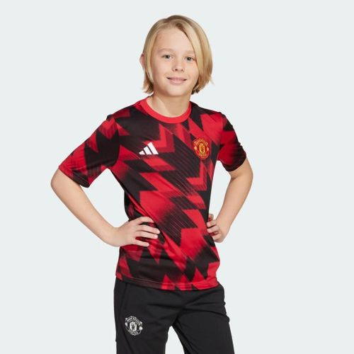 Maillot D'Échauffement Manchester United 25/26 Enfants Adidas - Mufc Red - 7-8a
