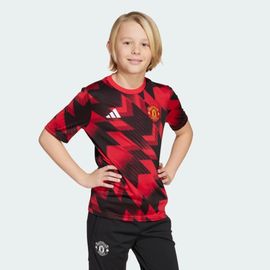 Maillot D'Échauffement Manchester United 25/26 Enfants Adidas - Mufc Red - 7-8a