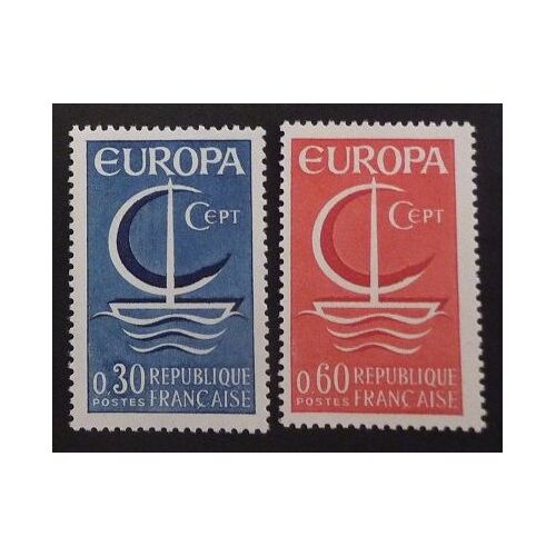 France Neuf N°1490-1491 Lot De 2 Timbres De 1966