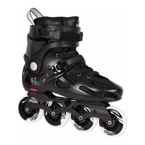 Roller En Ligne - Playlife - Aztec - Blanc - Adulte - Freeskate