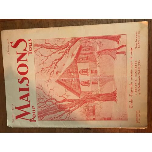 Maisons Pour Tous, Volume Iii, 15 Juillet 1928