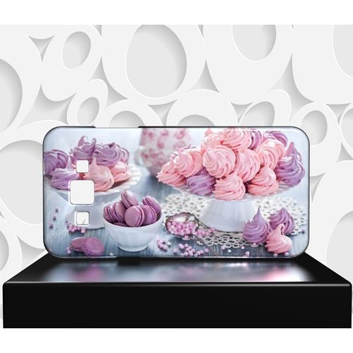 Coque Design Samsung Galaxy E7 Macarons - Réf 05