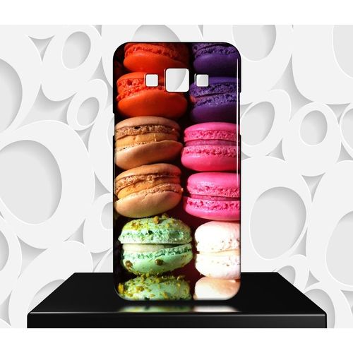 Coque Design Samsung Galaxy E7 Macarons - Réf 02