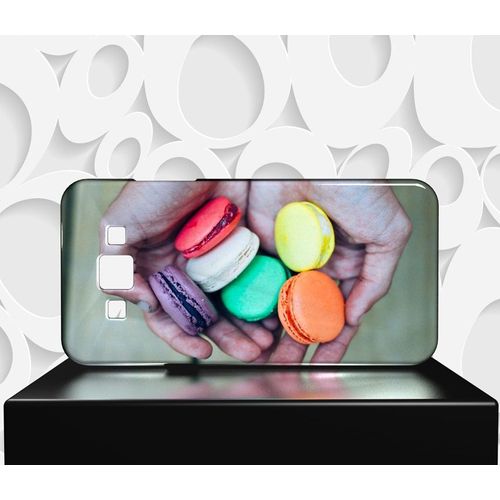 Coque Design Samsung Galaxy E7 Macarons - Réf 03