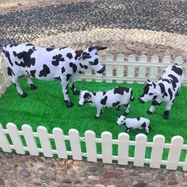 Figurines De Mini Vache Réaliste S/Xs, Jouets Miniatures De Jardin Pour La Maison, Décoration Artisanale De Bureau