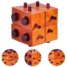 Jeu D'intelligence Éducatif En Bois, Puzzle 3d, Luban Chinois, Pour Enfants Et Adultes
