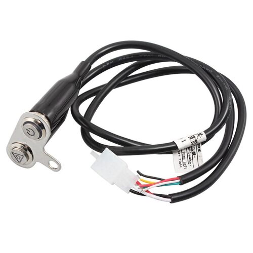 Double Interrupteur De Lumière De Danger Pour Scooter Moto Led, Interrupteur Étanche, Bouton Clignotant D'avertissement D'urgence, Électrique