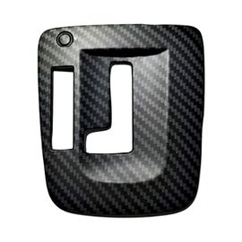 Autocollant De Couvercle De Panneau Pour Bouton De Changement De Vitesse De Voiture Subaru Xv 2012 ¿ 2014, En Fiber De Carbone Mat