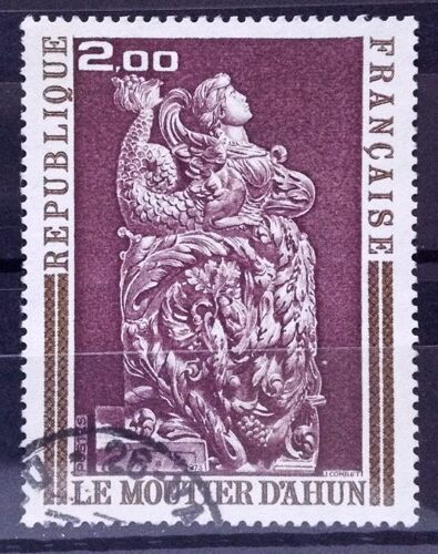 Boiseries Du Moutier D'ahun 2,00 (Très Joli N° 1743) Obl - France Année 1973 - N15331
