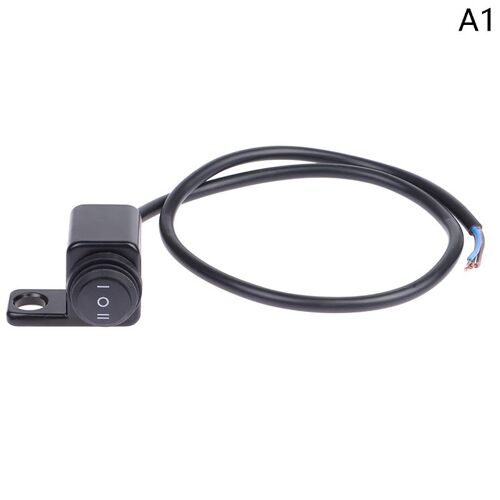 Rétroviseur De Siège De Moto En Alliage D'aluminium Modifié, Phare, Double Clignotant, Interrupteur Multifonction