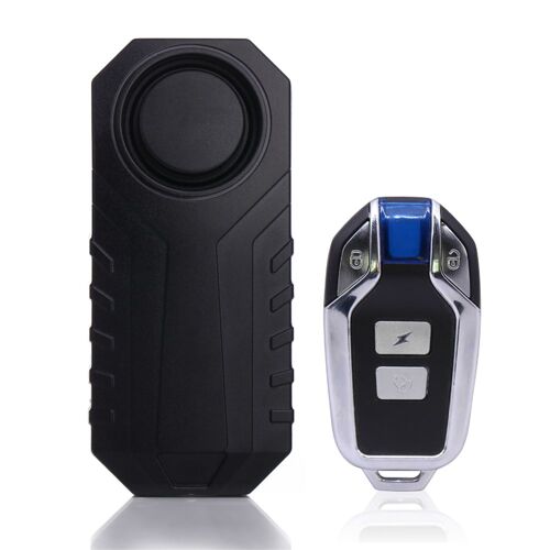 Alarme Antivol Étanche Pour Moto Et Vélo, Télécommande Sans Fil, Alarme De Sécurité Pour Vélo 113db, Alarme De Voiture Électrique
