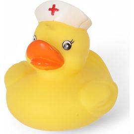 KAL-Canard De Bain Couineur - Mignon Flottant Pour Enfants Et Adultes - Canards De Bain Durables Pour Jouer, Collectionner Et Décorer (Infirmière)