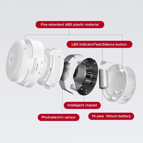 X-Sense XS01 Mini-détecteurs de fumée indépendants