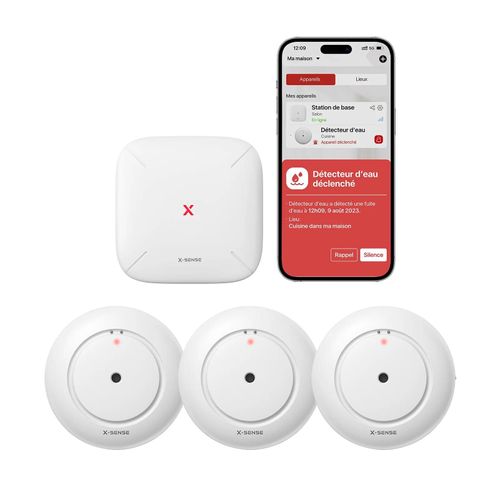 Détecteur de fuite d'eau intelligent X-Sense SWS51
